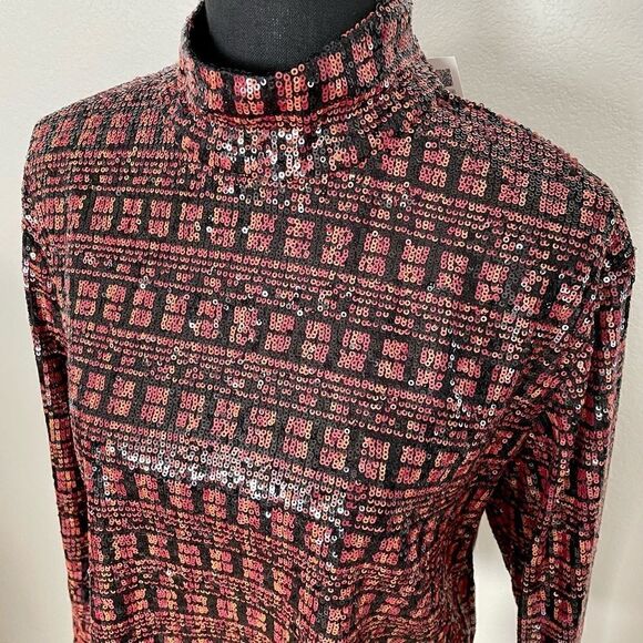 NWT Zara Sequin Top  - Picture 4 of 9